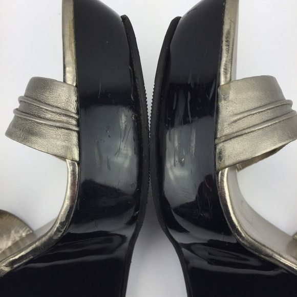 Aldo Platform Wedge Rose Gold Sz 8.5 - Picture 7 of 8